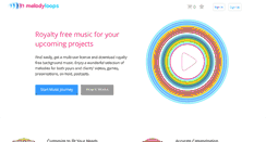 Desktop Screenshot of melodyloops.com